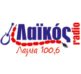 Λαϊκός 100.6 logo