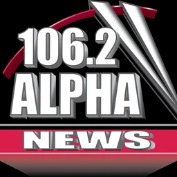 Alpha News 106.2 logo