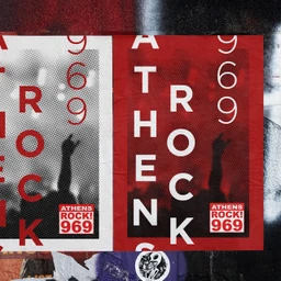 Athens Rock 96.9 Logo