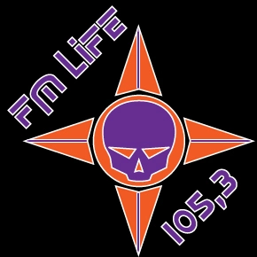 FM Life 105.3 logo