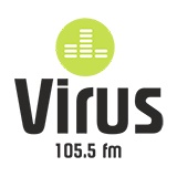 Virus 105.5 logo